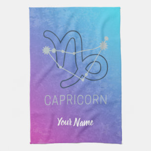 Linge De Cuisine Symbole Capricorne Zodiac Star Horoscope Constella