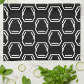 LINGE DE CUISINE SYMBOLE D'ANNEAU BENZENE (Plié)
