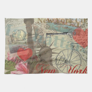 Linge De Cuisine Symbole d'Art de New York