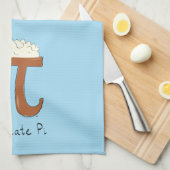 Linge De Cuisine Symbole de chocolat amusant Pi enseignant math (Quart Plié)