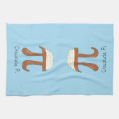 Linge De Cuisine Symbole de chocolat amusant Pi enseignant math (Horizontal)