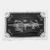 Linge De Cuisine SYMBOLE DE CUISINE D'Antiquité Drôle (Horizontal)