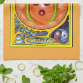 Linge De Cuisine Symbole de direction (Plié)