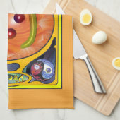 Linge De Cuisine Symbole de direction (Quart Plié)