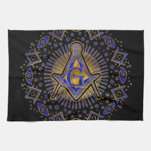 Linge De Cuisine Symbole de la franc-maçonnerie Carré et camionnett