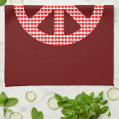 Linge De Cuisine Symbole de la paix (Plié)