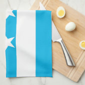 Linge De Cuisine Symbole de l'Equateur de drapeau de ville de (Quart Plié)