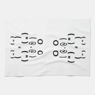 Linge De Cuisine Symbole de l'ordinateur de l'ours Panda