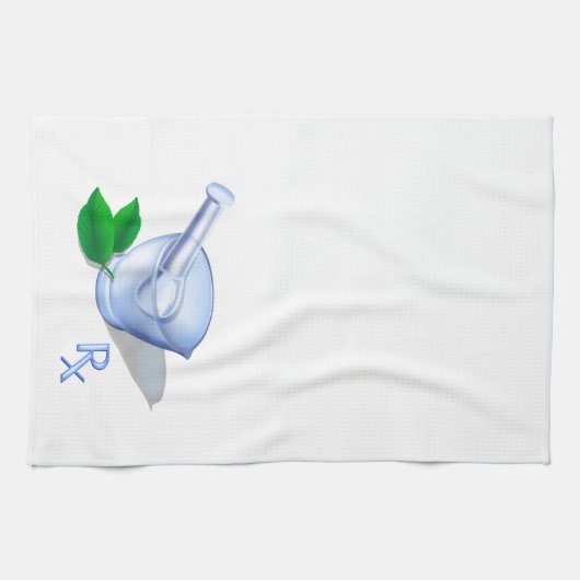 Linge De Cuisine Symbole de pharmacie (Horizontal)