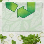 Linge De Cuisine Symbole de recyclage (Plié)