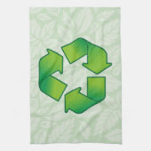 Linge De Cuisine Symbole de recyclage (Vertical)