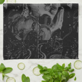 Linge De Cuisine Symbole de Taurus Constellation Hevelius circa 169 (Plié)