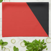 Linge De Cuisine symbole du drapeau anarchique punk communisme soci (Plié)