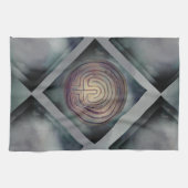 Linge De Cuisine Symbole du Labyrinthe (Horizontal)