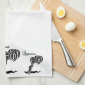 Linge De Cuisine Symbole et signe du zodiaque Aquarius (Quart Plié)