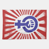 Linge De Cuisine Symbole féministe (Horizontal)