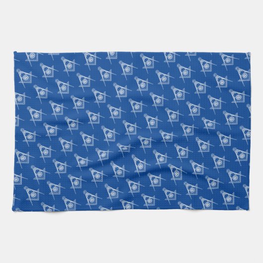 Linge De Cuisine Symbole franc-maçonnerie (Horizontal)