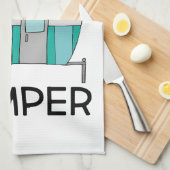 Linge De Cuisine SYMBOLE Happy Camper (Quart Plié)