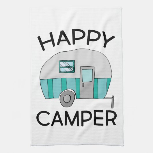 Linge De Cuisine SYMBOLE Happy Camper (Vertical)