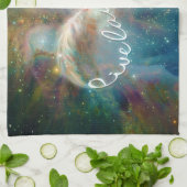 Linge De Cuisine Symbole infinité de "Live Laugh Love" mystique (Plié)