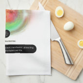 Linge De Cuisine Symbole moderne Zodiac Virgo Quote Élément Terre (Quart Plié)