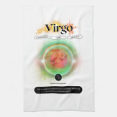 Linge De Cuisine Symbole moderne Zodiac Virgo Quote Élément Terre (Vertical)