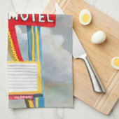 Linge De Cuisine Symbole motel de vacances (Quart Plié)