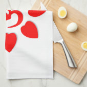 Linge De Cuisine Symbole Om (Quart Plié)