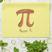Linge De Cuisine Symbole Pecan Pi mignon Math enseignant cadeau (Plié)