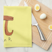 Linge De Cuisine Symbole Pecan Pi mignon Math enseignant cadeau (Quart Plié)