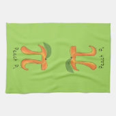 Linge De Cuisine Symbole Pi Peach Math Funny (Horizontal)