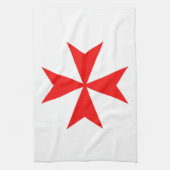 Linge De Cuisine symbole templar de religion de Croix-Rouge de (Vertical)