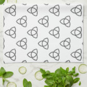 Linge De Cuisine Symbole Triquetra Vesica (Plié)