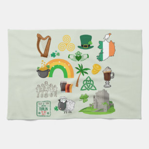 Linge De Cuisine Symboles de l'Irlande