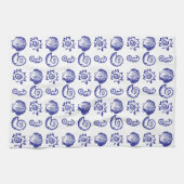 Linge De Cuisine Symboles de plage (Horizontal)
