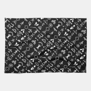 Linge De Cuisine Symboles d'images amérindiens