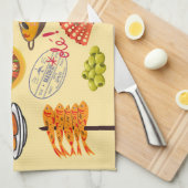 Linge De Cuisine Symboles espagnols Amateurs de voyage (Quart Plié)