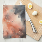 Linge De Cuisine Symphonie céleste Abstraite d'aquarelle (Quart Plié)