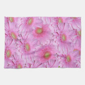 Linge De Cuisine "Symphonie des Gerberas roses" (Horizontal)