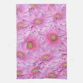 Linge De Cuisine "Symphonie des Gerberas roses" (Vertical)