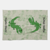 Linge De Cuisine T-Rex Tyrannosaurus Rex Dinosaur Cartoon Enfants G (Horizontal)