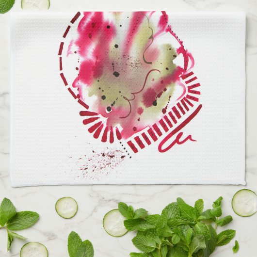 Linge De Cuisine T-Serviette de danseur de flamenco (Plié)