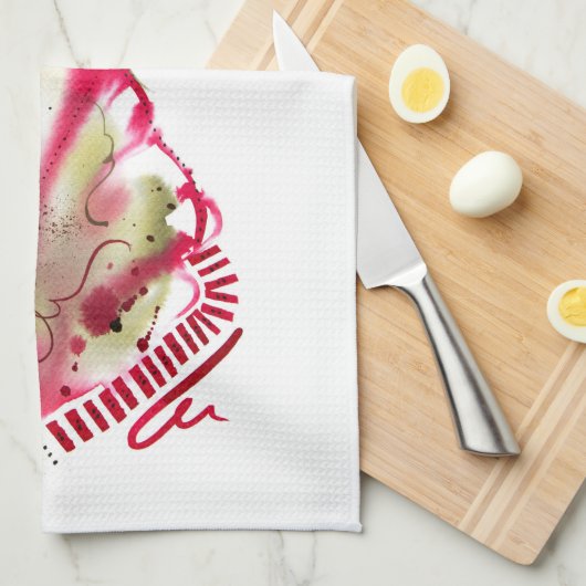 Linge De Cuisine T-Serviette de danseur de flamenco (Quart Plié)