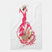 Linge De Cuisine T-Serviette de danseur de flamenco (Vertical)