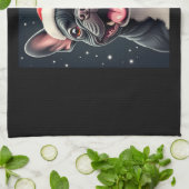 Linge De Cuisine T-Shirt à manches longues pour chien de taureau fr (Plié)