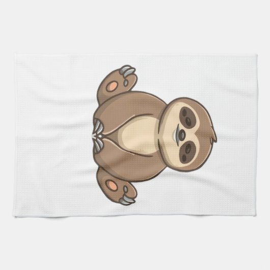 Linge De Cuisine T-Shirt Classique Cozy Sloth (Horizontal)