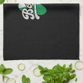 Linge De Cuisine T-shirt irlandais de Boston (Plié)