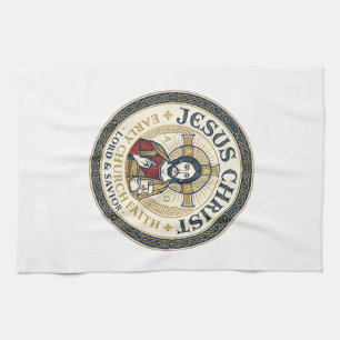 Linge De Cuisine T-Shirt Jésus Pères du Désert Ancien Chrétien Ins