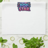 Linge De Cuisine T-Shirt Pop Star (Plié)