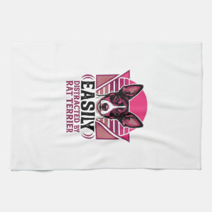 Linge De Cuisine T-shirt pour chien Rat Terrier Vintage facilement